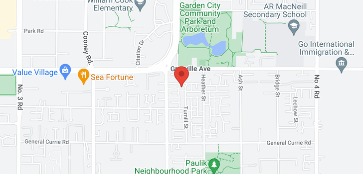 map of 73 9133 SILLS AVENUE